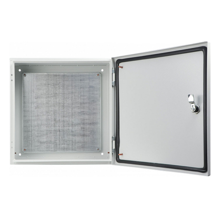 Щит металлический с монтажной панелью АСКО-Укрем, 40*40*25, IP54, серия UBox, A0260020039