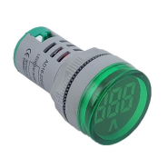 Вольтметр TNSy AD22V 60-500В АC зеленый, TNSy5503353