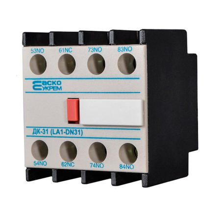 Контакт дополнительный АСКО-УКРЕМ ДК-31 (3HO+1НЗ), A0040050013
