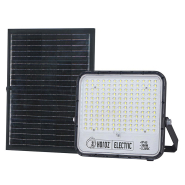 Прожектор на солнечной панеле Horoz TIGER PRO-300 SMD, 300W, 4200Lm, 6400K, IP65, черный, 068-012-1300-010