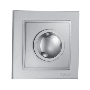 Светорегулятор 800 Вт Mono Electric, DESPINA, срібло, 102-212105-134