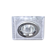 Светильник точечный Feron 8170-2, MR16, GU5.3, 50W, мерцающее серебро/серебро