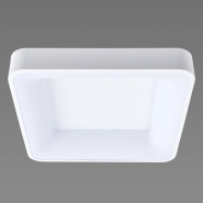 Люстра LED Sirius GLD-23413 WT, 64W, ⌀400, квадрат, белая