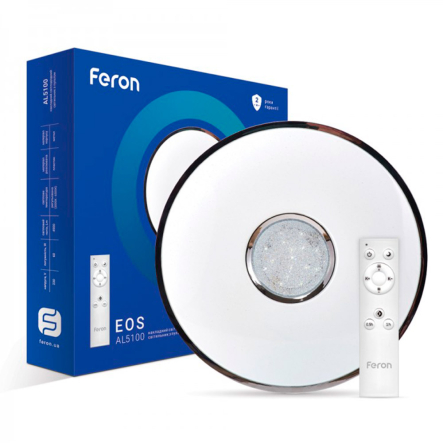 Світильник LED Feron, AL5100 EOS, 60W, 4900Lm, 3000K-6500K, 500х85 мм, 5906 - 1