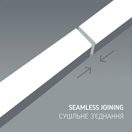 Светильник линейный магистральный LED 30W, 600мм, 5000K, 4700Lm, черный алюминий