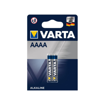 Батарейка VARTA АААА BLI 2 ALKALINE, 4061101402 - 1