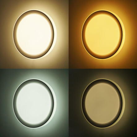 Светильник VIOLUX Smart MATRIX, 120W, 3000-4500-6000К, 9600Lm, 520 мм, квадрат, черный, 220505