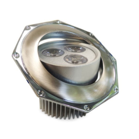 Светильник точечный Arttok MQ 305 MR-16 SN/CH GZ LED, 3*1W - 1