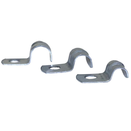 Скоба оцинкованная однолапковая, TNSy5504929/1, СОО-17 PRO d15-17мм, 14/1мм, МР12 (20шт/пак)