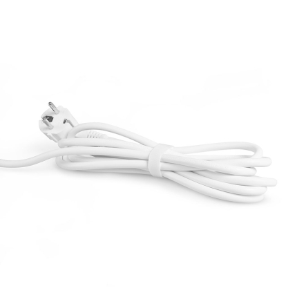 Удлинитель сетевой 3 гнезда 3м 1.5мм 2.4А 2USB Type-C з/з, белый, VIDEX ONCORD , VF-PD33G2U1C-W