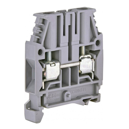 Клемма винтовая ETI ESC-CBC.6 (6 мм2, серая), 3903002 - 1