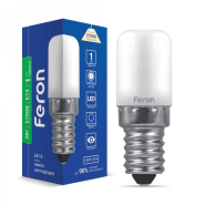 Лампа для холодильника LED Feron, LB-10, 2Вт, E14, T26, 2700K, 160Lm, 230 В, 4711