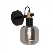 Настенный светильник Ardero BL1410-1ARD DENVER, Е14, 230V, 170х120х230 мм, под лампу, чёрный