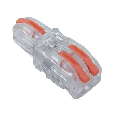 Будівельно-монтажна клема TNSy СМК222-F12WO, 2/1, TNSy5503324, (аналог WAGO) - 1