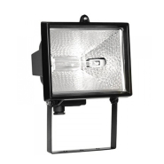 Прожектор IEK ІО-1000, 1000W, IP54, галогенний, чорний, LPI01-1-1000-K02