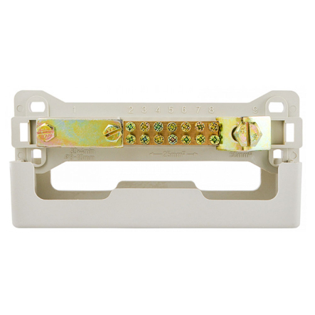 Нулевая шина с крышкой ВС-10, АСКО-УКРЕМ, A0150120073