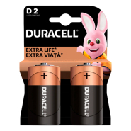 Батарейка Duracell Basic D/LR20 (2шт в упак.) Ціна за блістер за 2шт.!! 5014435