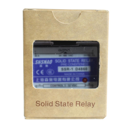 Реле твердотельное TNSy SSR-1 D4860 60A 24-480VAC/3-32VDC 20mA, TNSy5505565