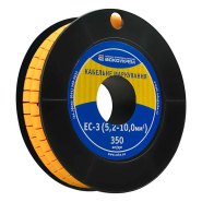 Кабельный маркер АСКО-УКРЕМ ЕС-3 5.2-10 кв.мм "чистая", A0150080011