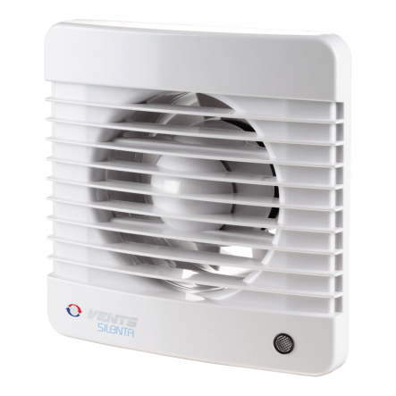 Вентилятор вытяжной ВЕНТС 150 Силента-МТH, осевой, таймер+ реле влажности, 0687892936 - 1