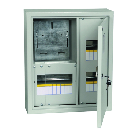 Корпус металлический учетно-распределительный IEK ЩУРн-1/15зо-1 36 УХЛ3 IP31, MKM22-N-15-31-ZO - 1