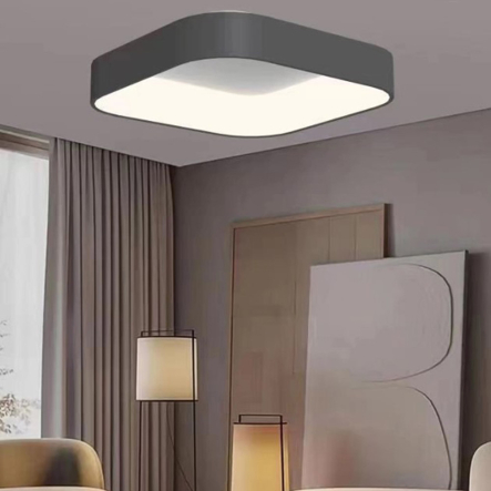 Люстра LED Sirius GLD-23413 BK, 80W, ⌀500, квадрат, чёрная