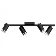 Світильник накладний поворотний ARDERO ML348-4X, GU10, 600х146х142мм, чорний