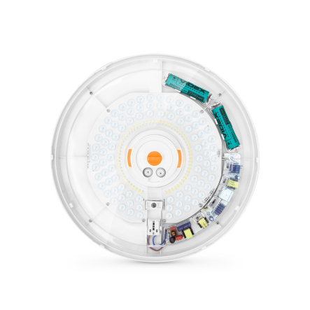 Светильник аварийный накладной з датчиком движения VIDEX, VL-CLR-EM300-2, 15-30W, 2700-6500K, 220V, IP44