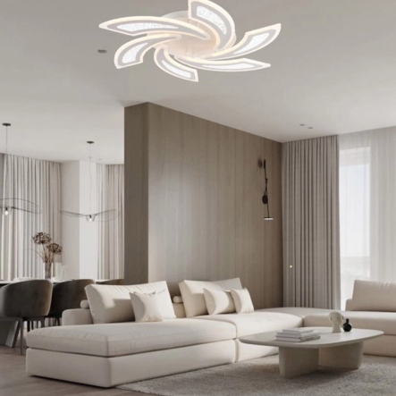 Люстра LED SIRIUS 8914-6, 259W, 750х750х80мм