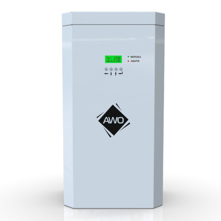 Стабилизатор напряжения 4,4 кВт, 20А, Awatton New Silver-4.4