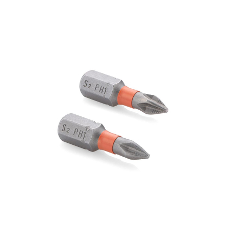 Набір біт S2 PH1*25mm 2шт Sturm 1271301 - 1