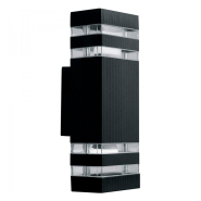 Світильник настінний FERON  DH0807, 230V, 2хE27, чорний