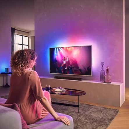 Гирлянда LED лента умная RGB 10м от USB+ пульт, Роса, IP67