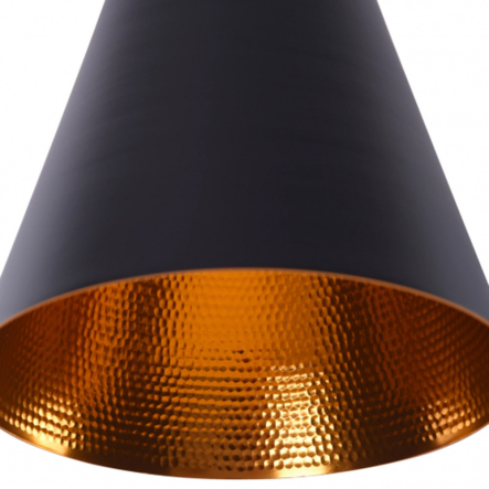 Подвес Azzardo AZ1405, Vita 1хЕ27х60Вт, 18х140 см, черный/золото