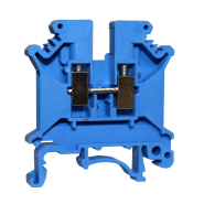 Клеммная TNSY КНГ-UK5 41А, 0,2-4мм2, винтовая, синяя, наборная на DIN-рейку, с маркером, без крышки, 5506250