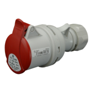 Розетка переносная SEZ ISN 1643, IP 44, 16A, 400V, 4n