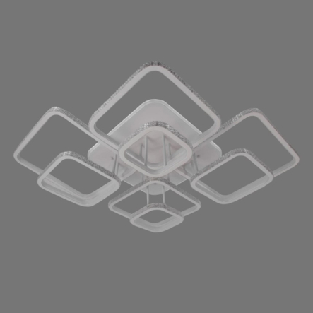 Люстра LED SIRIUS DK5868B/8 WH (RGB) 552W+14W