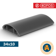 Короб напольный KOPOS LO 35_LD, серый