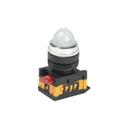 Світлосигнальний індикатор IEK AL-22 d22мм Біла неон 240В циліндр