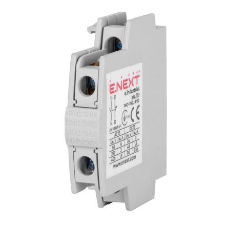 Дополнительный контакт ENEXT e.industrial.au.11lr, 1no+1nc, i0140001 - 1
