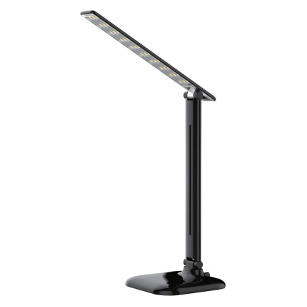 Настільна лампа FERON DE1725 30LED 9W 6400К IP20 36х15х15 см чорна, DE1725/6400 черн - 1