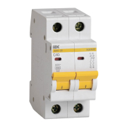 Автоматичний вимикач УEK ВА47-29М, 2P, 40A, С 4,5kА, MVA20-2-040-C-U