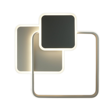 Світильник VIOLUX Smart TRIO, 80W, 3000-6000К, 5600Lm, 550 мм, квадрат, білий, 220375 - 1