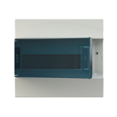 Щит распределительный ABB MISTRAL, 1SPE007717F0421, 12 модулей накладной, IP41 (прозрачная дверца)