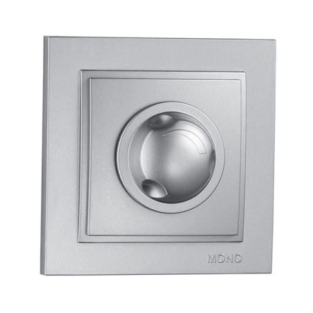 Светорегулятор 800 Вт Mono Electric, DESPINA, срібло, 102-212105-134 - 1