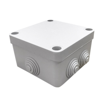 Коробка распределительная COURBI 100х100х50 мм, серая, 32-21009-100 - 1