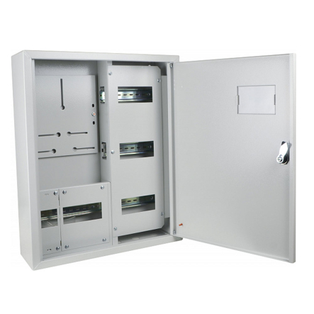 Щит учёта металлический АСКО-Укрем, 540x435x145, IP31, навесной, серия UBox, A0260030006