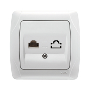 Розетка компьютерная VIKO ARMEN, 90561032, белый