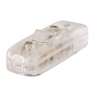 Вимикач для бра LXL 129TRP, прозорий