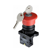 Кнопка безопасности возврат ключом LAY5-ES142, АСКО-УКРЕМ A0140010195